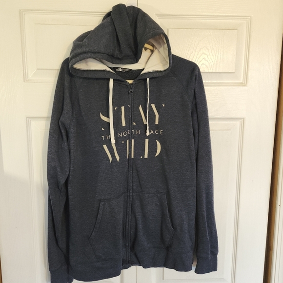 THE NORTH FACE Tops - The North Face Stay Wild Heather Full Zip Hoodie NF0A3CBV Womens XL